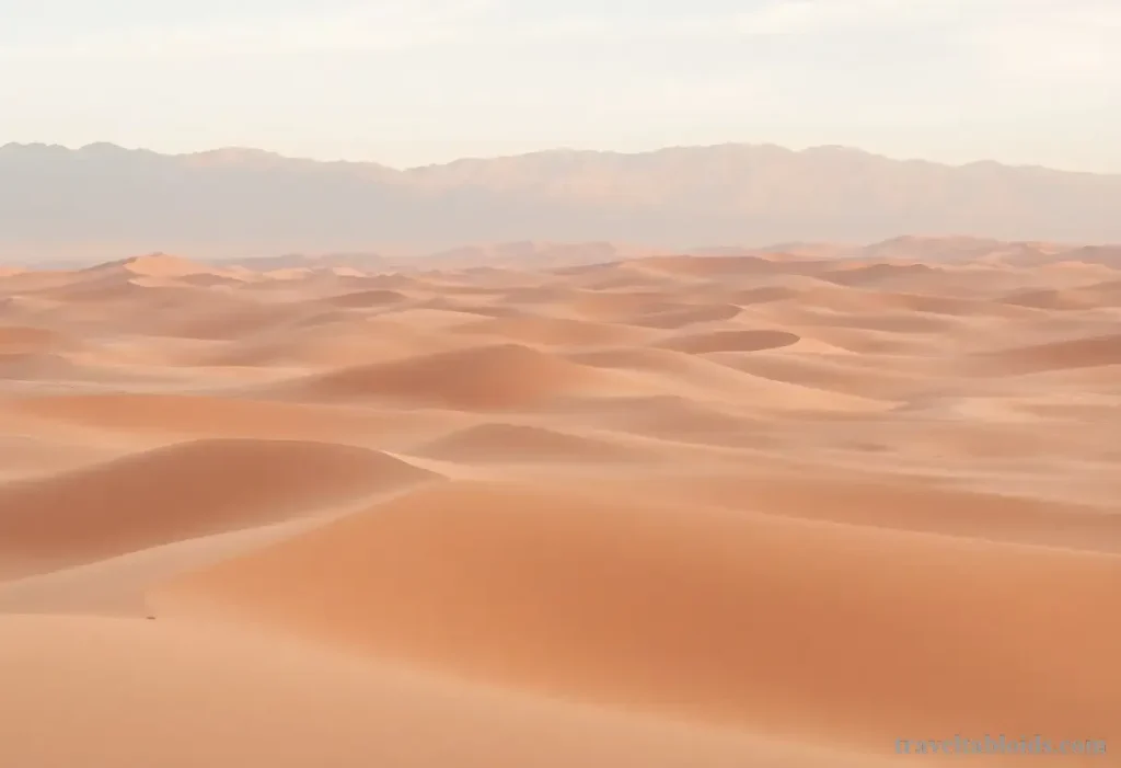 Desert Tourist Attractions in Central Asia: Sand Dunes and Oasis Towns